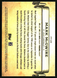 Mark McGwire #FT-25 2026 Finest Finest Timelines