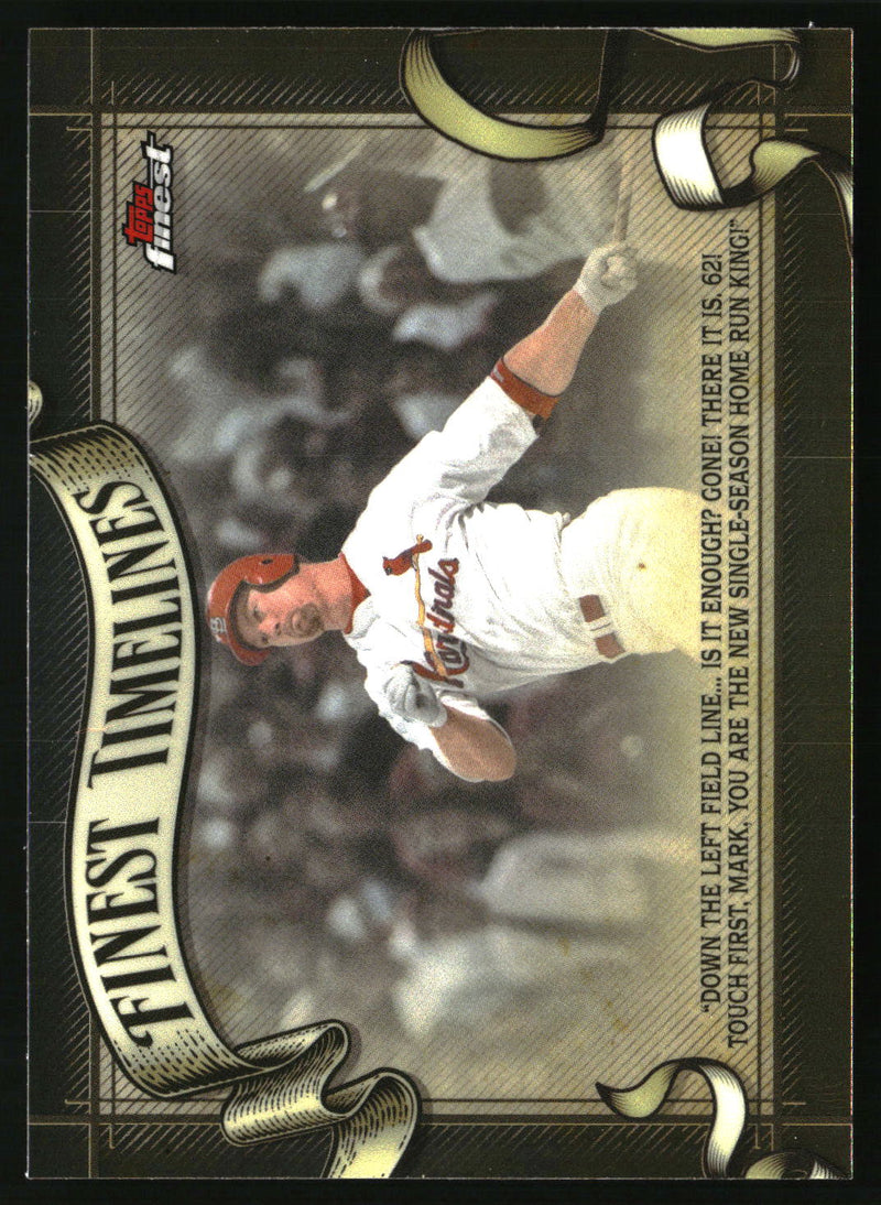 Mark McGwire #FT-25 2026 Finest Finest Timelines