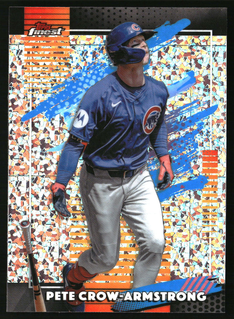 Pete Crow-Armstrong #189 2026 Finest Mini-Diamond Refractors