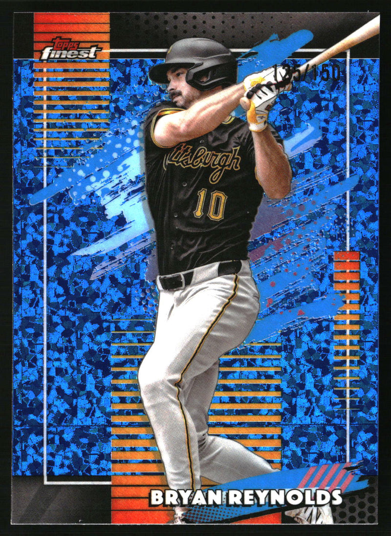 Bryan Reynolds #151 2026 Finest Blue Mini-Diamond Refractors /150