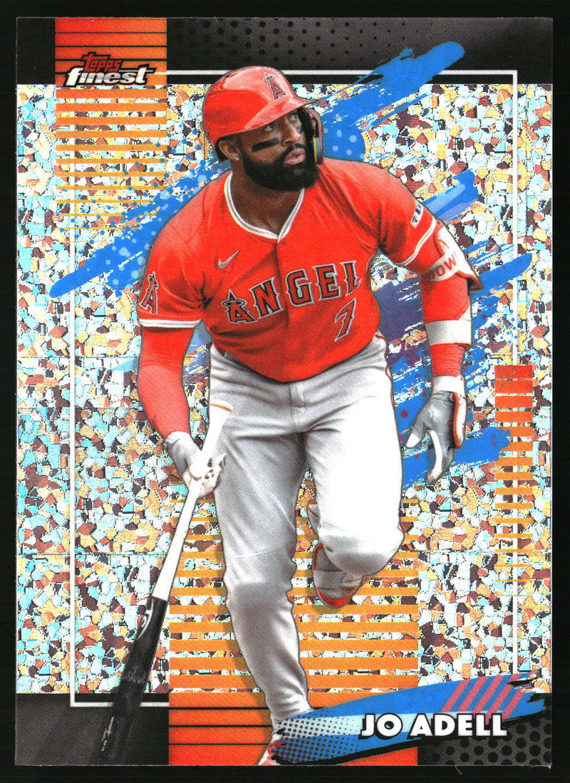 Jo Adell #168 2026 Finest Mini-Diamond Refractors
