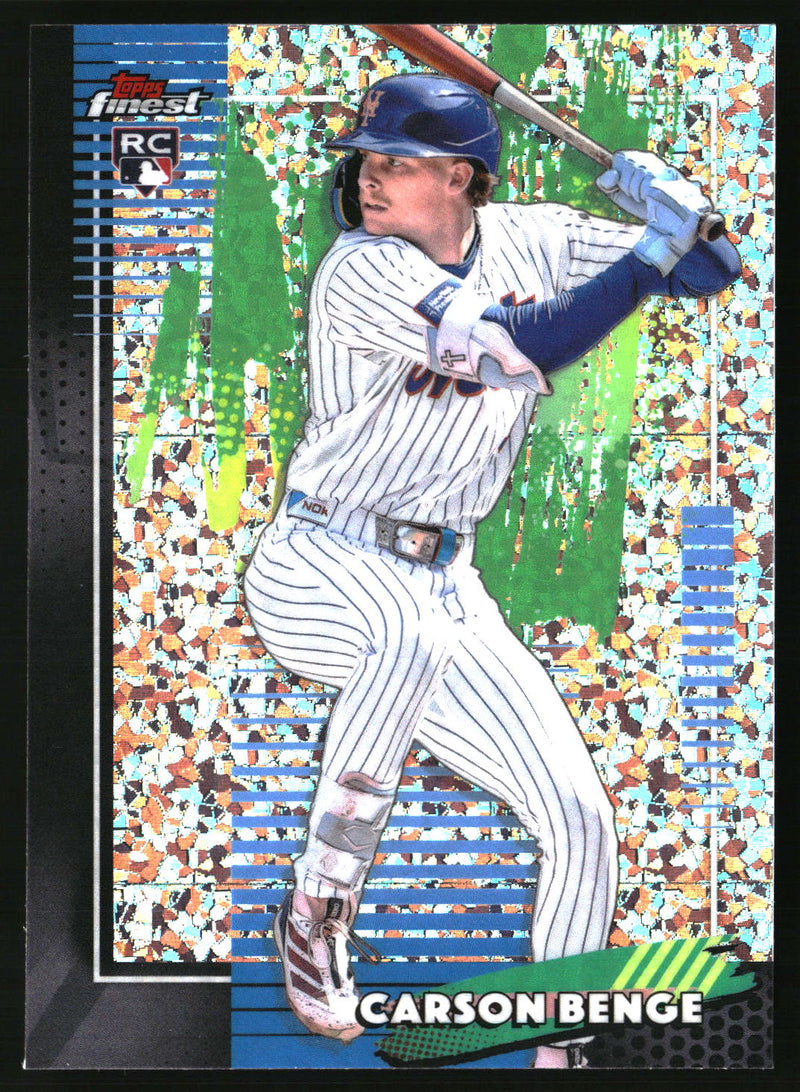 Carson Benge #59 2026 Finest Mini-Diamond Refractors