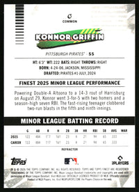Konnor Griffin #6 2026 Finest Refractors