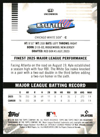 Kyle Teel #193 2026 Finest
