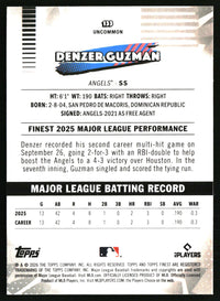 Denzer Guzman #133 2026 Finest