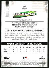 Trey Yesavage #96 2026 Finest