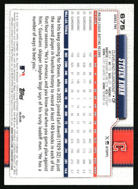 Steven Kwan #675 2026 Topps Holiday