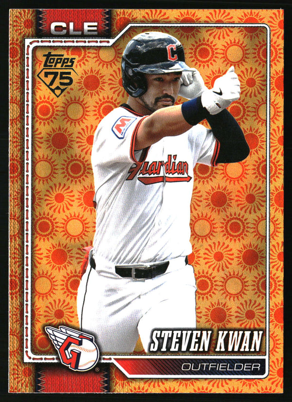 Steven Kwan #675 2026 Topps Holiday