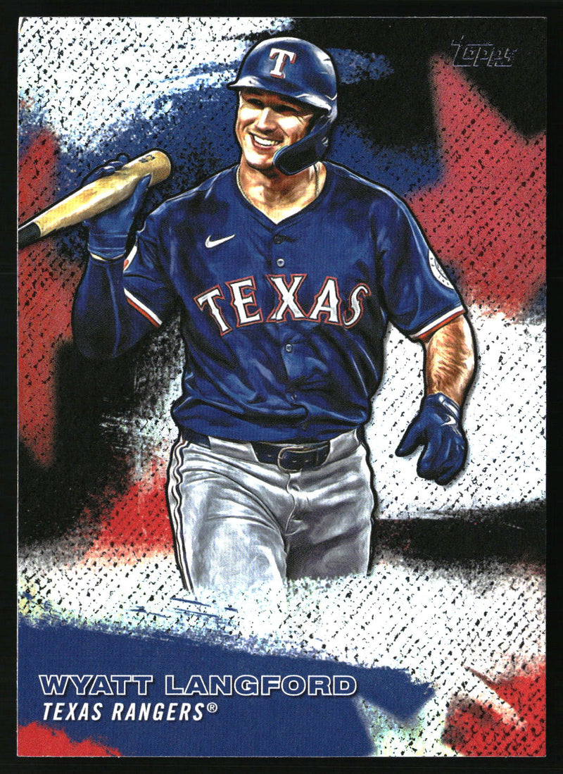 Wyatt Langford #SMLB-58 2026 Topps Stars of MLB