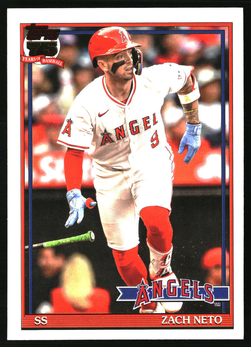 Zach Neto #91B2-39 2026 Topps 1991 Topps Baseball 35th Anniversary (Series Two)
