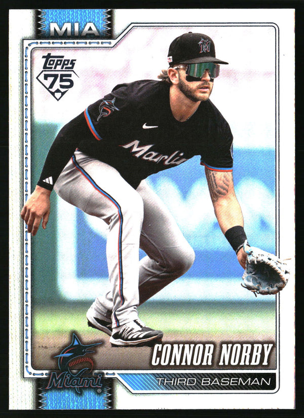 Connor Norby #695 2026 Topps Rainbow Foil