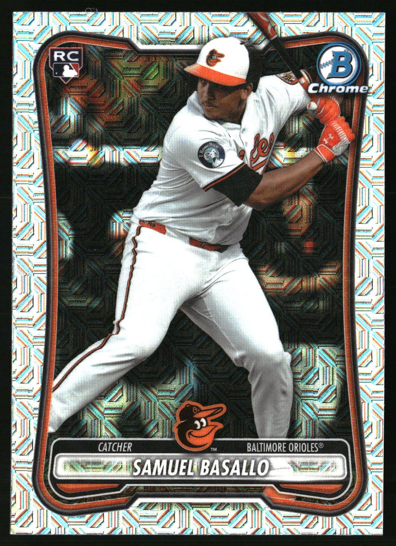 Samuel Basallo #93 2026 Bowman Chrome Mojo Refractors