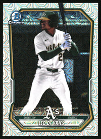 Leo De Vries #BCP-63 2026 Bowman Chrome Prospects Mojo Refractor