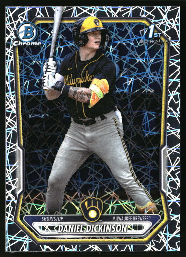 Daniel Dickinson #BCP-50 2026 Bowman Chrome Prospects Lazer Refractor