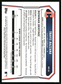 Travis Bazzana #BCP-35 2026 Bowman Chrome Prospects Mojo Refractor