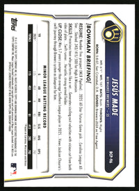 Jesús Made #BCP-96 2026 Bowman Chrome Prospects Mojo Refractor