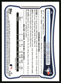 Trey Yesavage #41 2026 Bowman Rookie Red RC Logo
