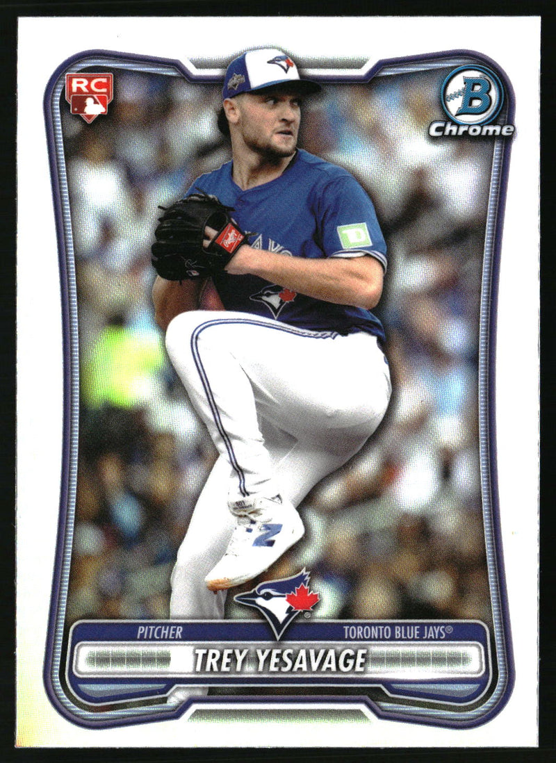 Trey Yesavage #41 2026 Bowman Rookie Red RC Logo