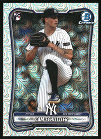 Cam Schlittler #53 2026 Bowman Chrome Mojo Refractors