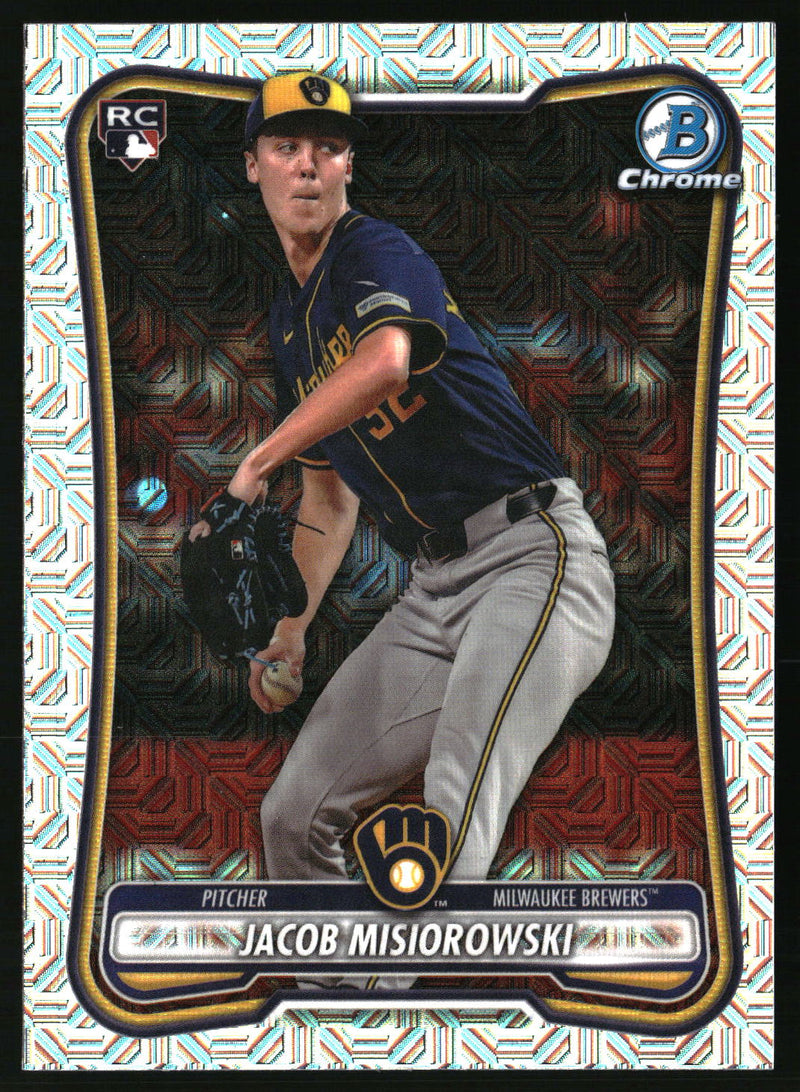 Jacob Misiorowski #35 2026 Bowman Chrome Mojo Refractors
