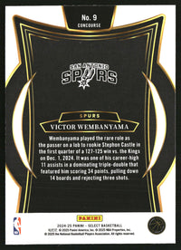 Victor Wembanyama #9 2024-25 Panini Select Blue (Retail)