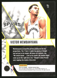 Victor Wembanyama #11 2023-24 Panini Phoenix Fade To Black