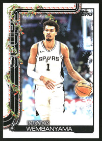 Victor Wembanyama #H156 2025-26 Topps Holiday