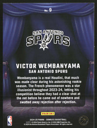 Victor Wembanyama #9 2024-25 Donruss Magicians