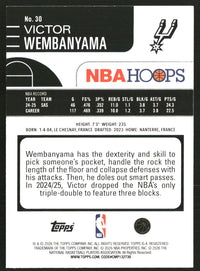 Victor Wembanyama #30 2025-26 Hoops