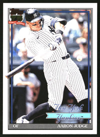 Aaron Judge #T91-34 2026 Topps 1991 Topps Baseball 35th Anniversary (Series One)