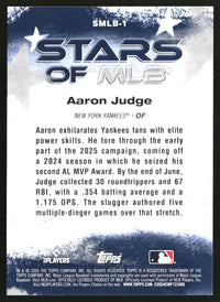 Aaron Judge #SMLB-1 2026 Topps Stars of MLB