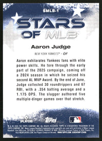 Aaron Judge #SMLB-1 2026 Topps Stars of MLB