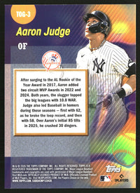 Aaron Judge #TOG-3 2026 Topps Titans of the Game