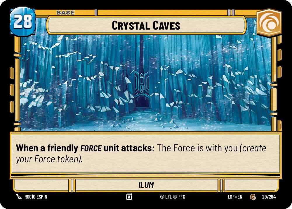 Crystal Caves // Force (029/264 // T03/T03) (029/264 // T03/T03) [Legends of the Force]