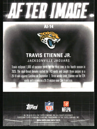 Travis Etienne Jr. #AI-14 2025 Topps Signature Class After Image