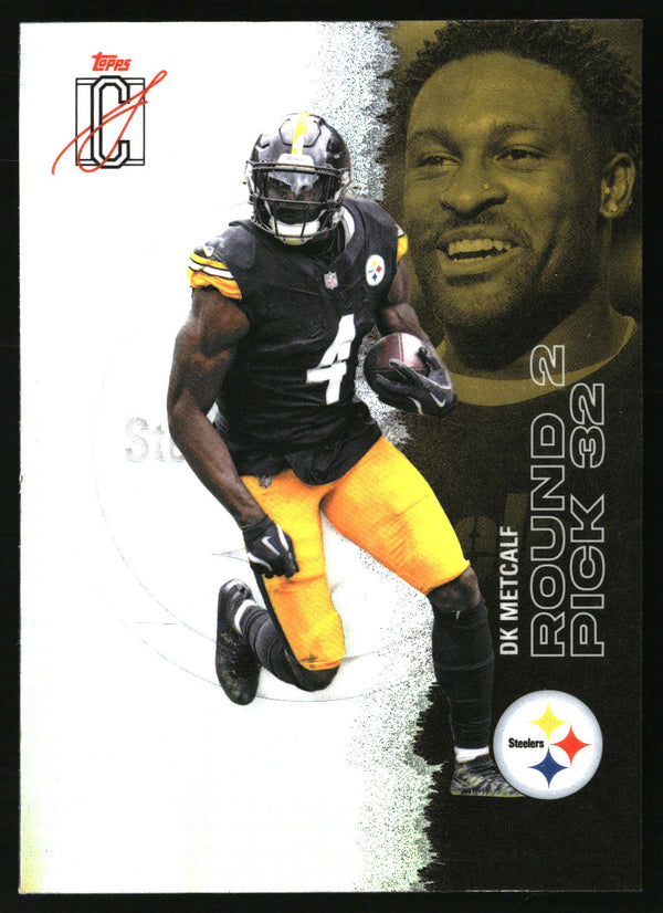 DK Metcalf #95 2025 Topps Signature Class Chrome Refractor