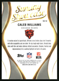 Caleb Williams #SS-12 2025 Topps Signature Class Sunday Showcase