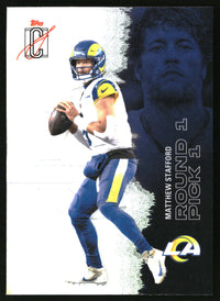 Matthew Stafford #32 2025 Topps Signature Class Chrome Refractor