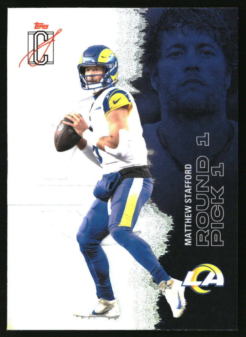 Matthew Stafford #32 2025 Topps Signature Class Chrome Refractor
