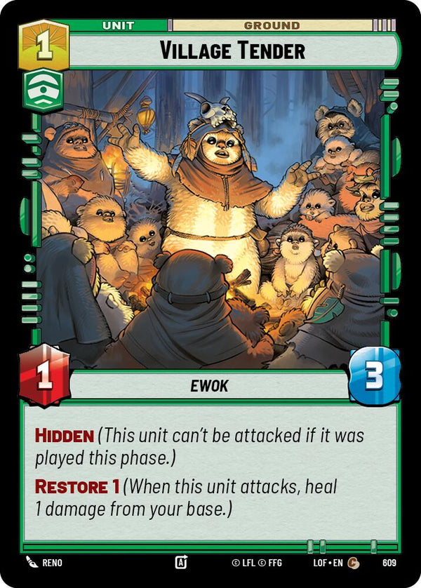 Village Tender (609) (Foil) (609) [Legends of the Force]