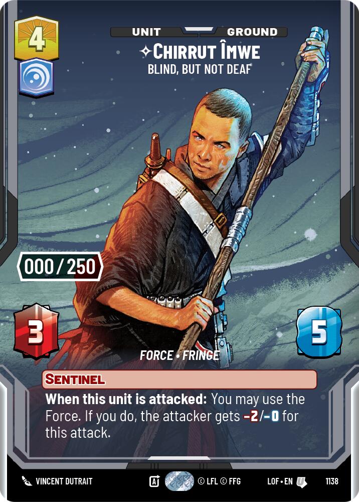 Chirrut Imwe - Blind, but not Deaf (1138) (Serialized) (1138) [Legends of the Force]