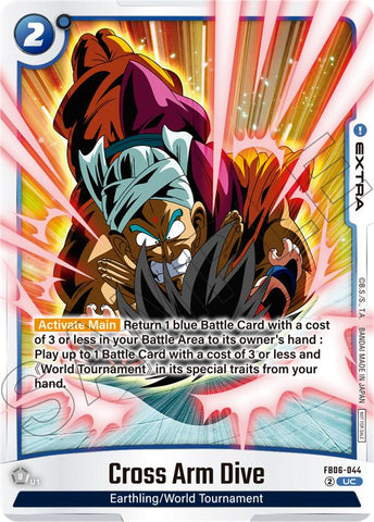 Cross Arm Dive (Limited Pack 02) [Fusion World Tournament Cards]