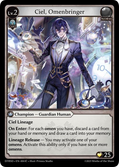 Ciel, Omenbringer (4) [Distorted Reflections Starter Decks]