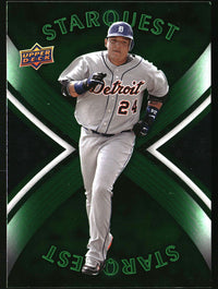 Miguel Cabrera #SQ-53 2008 Upper Deck First Edition StarQuest Green Common
