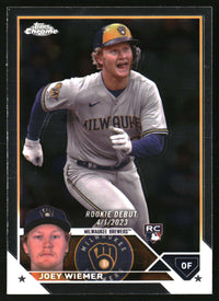 Joey Wiemer #USC87 2023 Topps Chrome Update