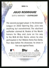Julio Rodriguez #SMLB-16 2023 Topps Stars of MLB