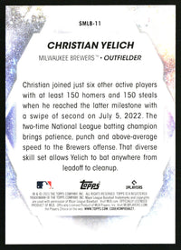 Christian Yelich #SMLB-11 2023 Topps Stars of MLB