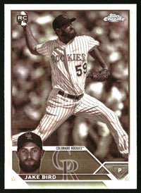 Jake Bird #USC27 2023 Topps Chrome Update Sepia