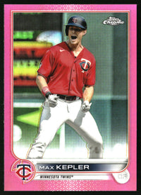 Max Kepler #58 2022 Topps Chrome Pink Refractor