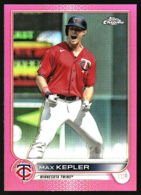 Max Kepler #58 2022 Topps Chrome Pink Refractor
